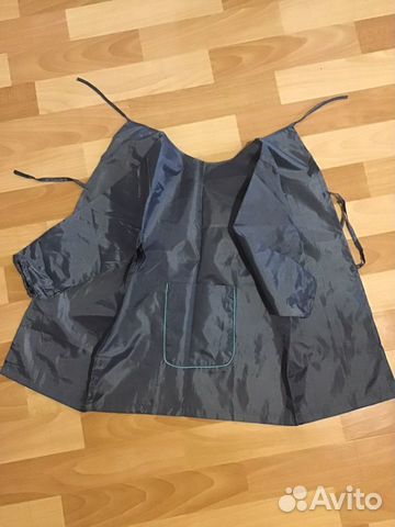 Фартук- рубашка для творческих работ. На 4-6 лет