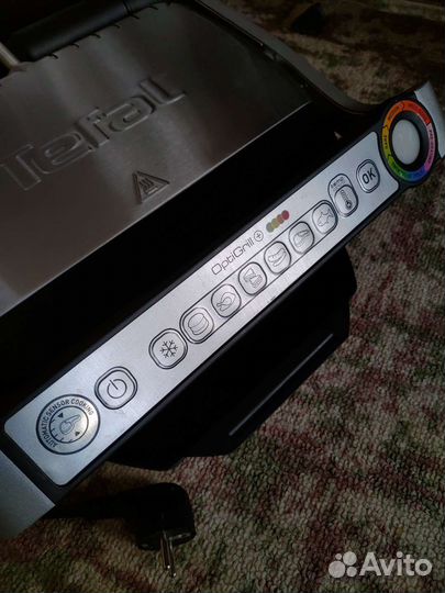 Tefal OptiGrill+ gc712d34 умный электрогриль