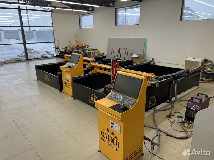 Станок Чпу Плазменной Резки Металла Плазма 1.5x3м