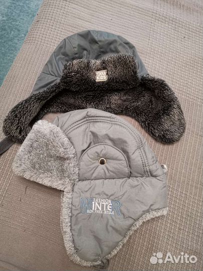 Шапка для мальчика зимняя