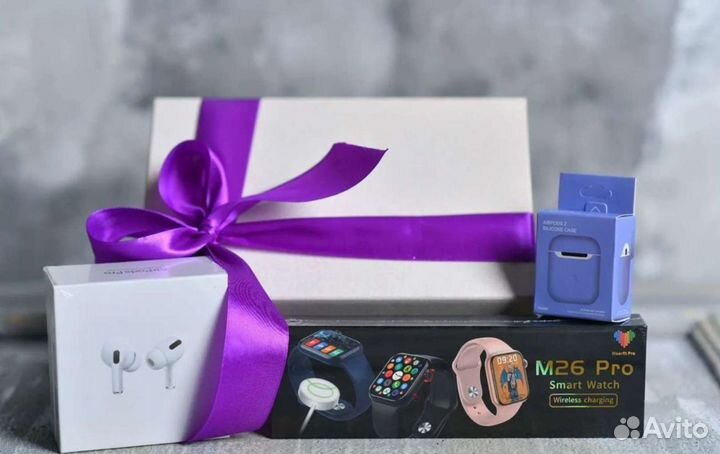 Комплект SMART watch + Чехол + AirPods pro