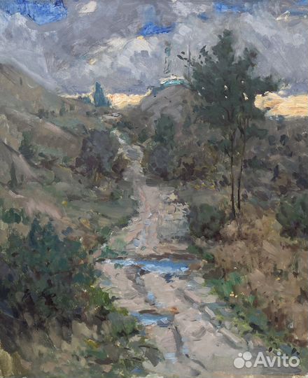 Пейзаж этюд ‘Крым’