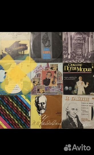 Виниловые пластинки СССР