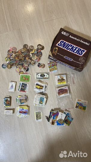 Вкладыши от жвачек 90 х