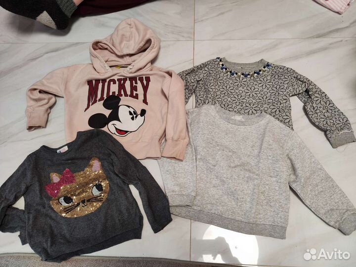 Вещи пакетом для девочки 3-4 года