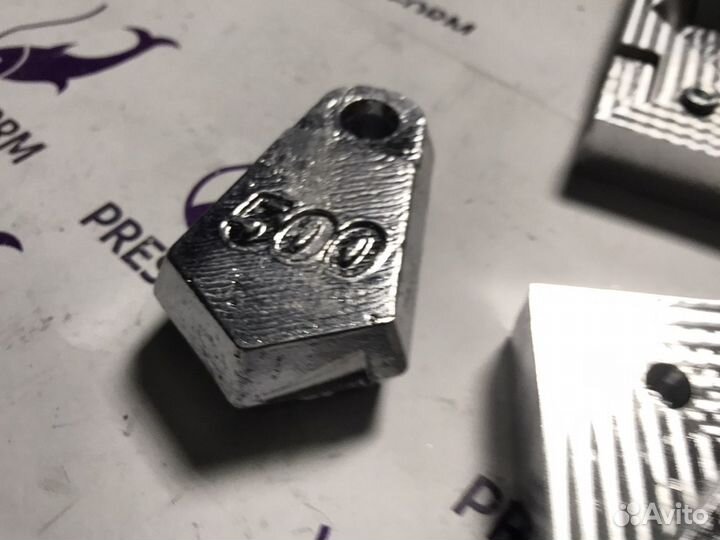 Форма чпу для литья грузил под резинку (Замок)