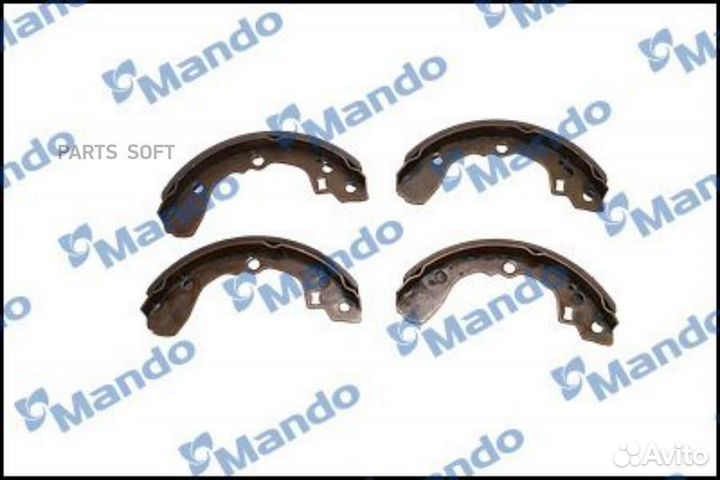 Mando MLK06 колодки тормозные