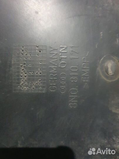 Подкрылок задний левый Audi Tt 1.8 AUQ 2003-2006