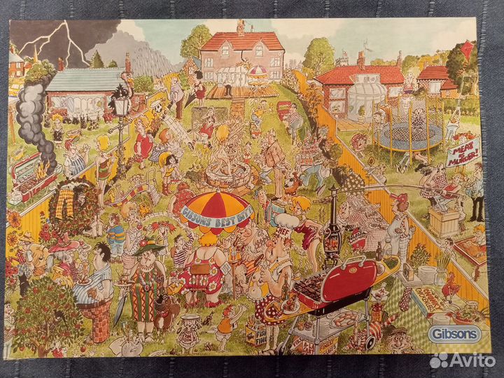 Пазлы 1000 Gibsons 500 Unidragon