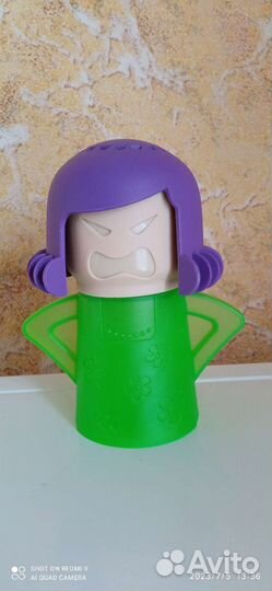 Паровой очиститель для свч (злая мама)