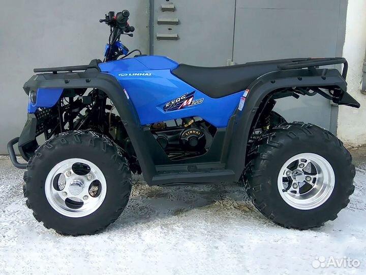 Linhai Yamaha M200 синий Квадроцикл