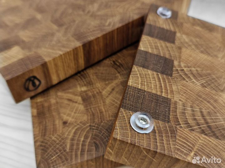 Торцевая разделочная доска 20х30 из дуба