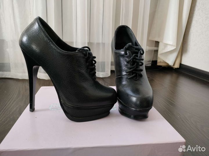 Ботильоны натуральная кожа 34р