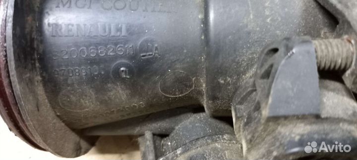 Заслонка дроссельная renault Logan Clio 1.4-1.6 8V