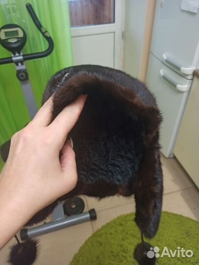 Шапка норковая женская