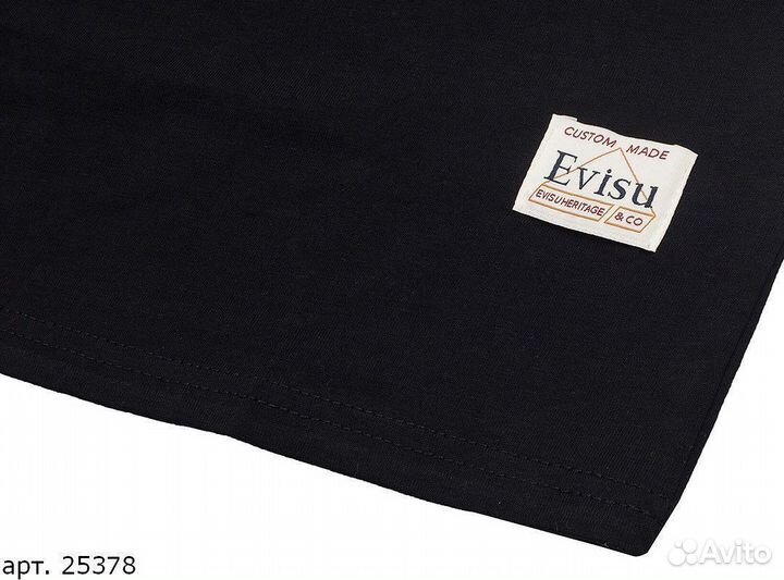 Футболка evisu Чёрная