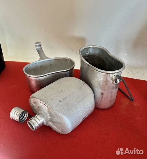 Туристический/солдатский котелок/фляжка/посуда