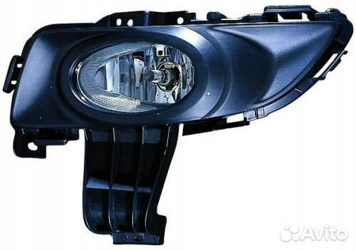 Противотуманная фара halogen 216-2010R-UQD abakus