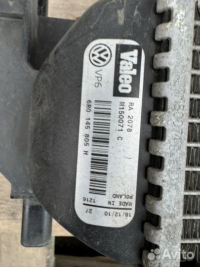 Интеркулер VW Polo Audi A1 8X 1.4 caxa