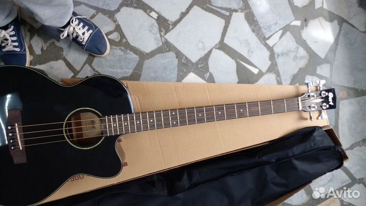 Cort AB 850F BK бас акустический гитара