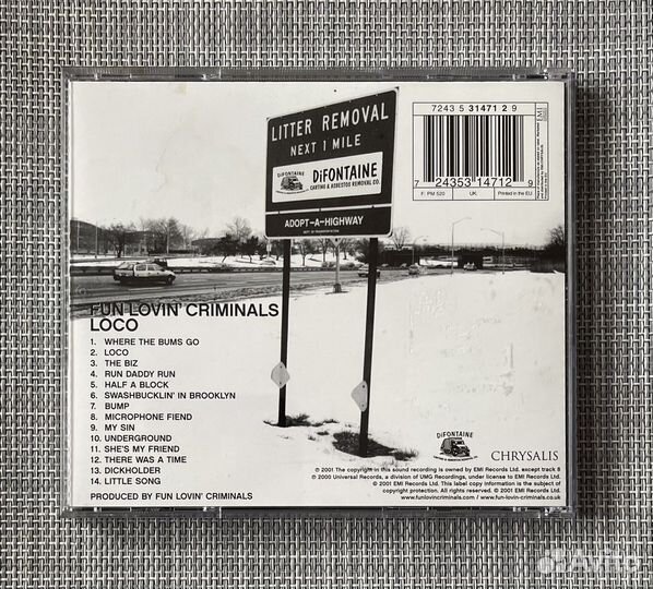 Fun Lovin Criminals - Loco CD EU