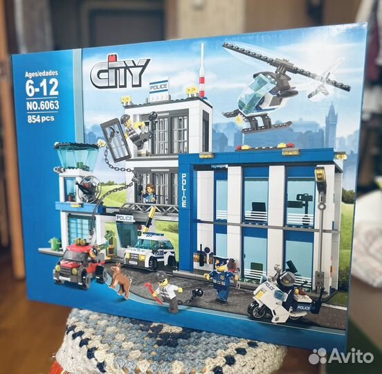 Конструктор Lego City (аналог) 854 деталей