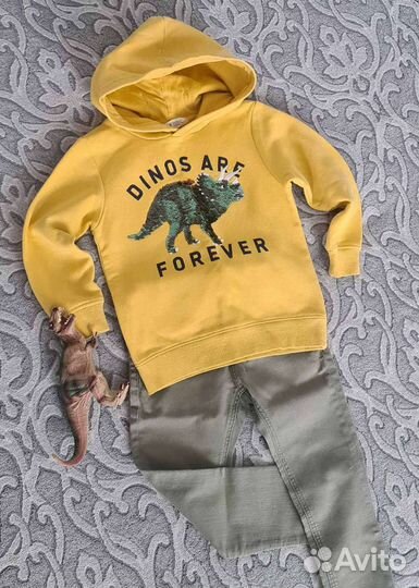 Толстовка на мальчика 98-104, с начесом