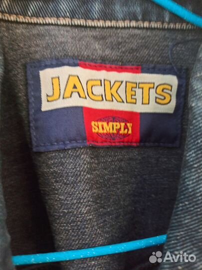 Джинсовая куртка jackets simply