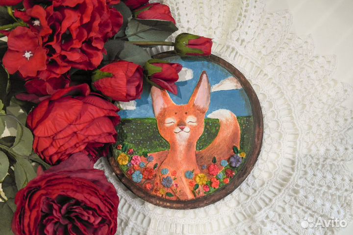 Панно из дерева «Фенек»