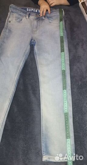 Новые джинсы для девочки 134 hm