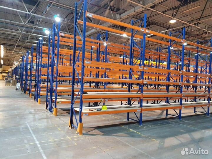 Стеллажи металлические складские