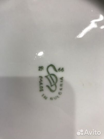 Тарелки болгария Фарфор