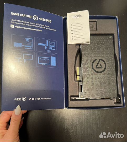 Карта захвата elgato 4k60 pro game capture для пк