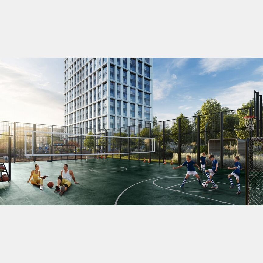 4-к. квартира, 91 м², 3/31 эт.