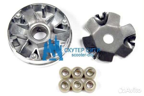 Вариатор передний 4Т 139QMB подвижный шкив (пр-ль
