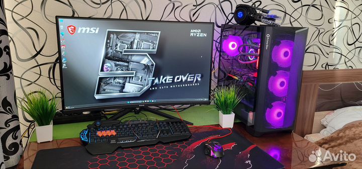 Новый мощный игровой пк комплект