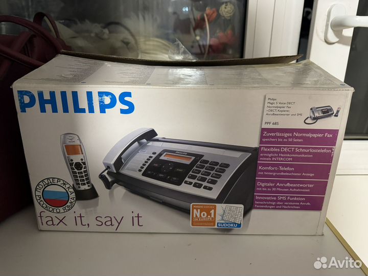 Факс Philips PPF 685 Magic 5 Voice Dect