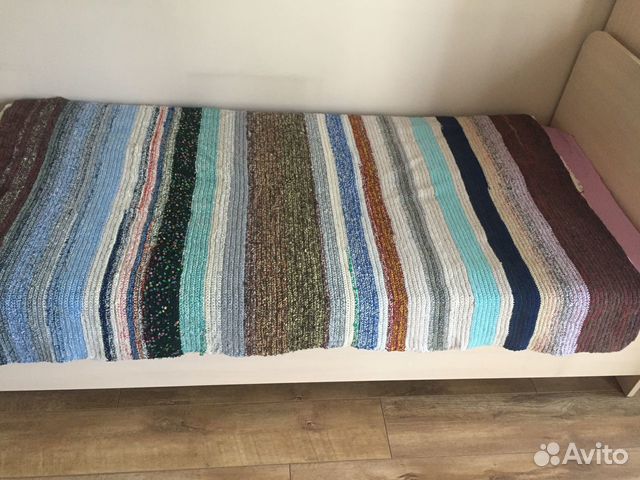 Плед вязаный крючком