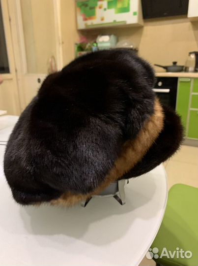 Норковая меховая шапка