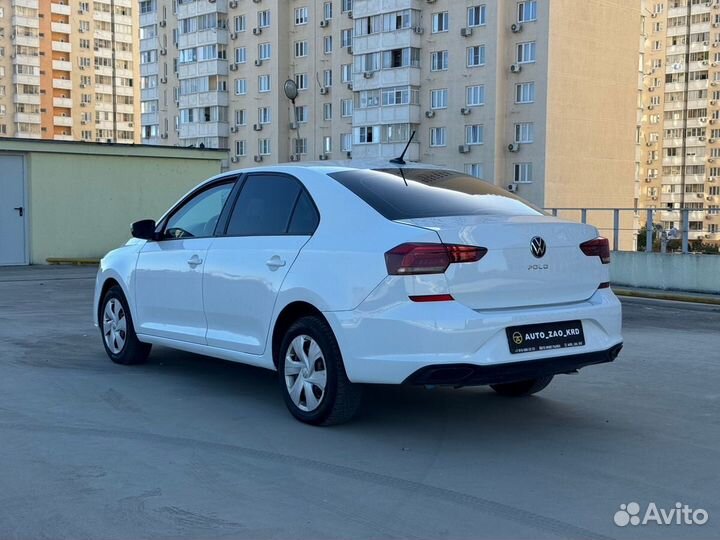 Volkswagen Polo 1.6 AT, 2021, 131 594 км