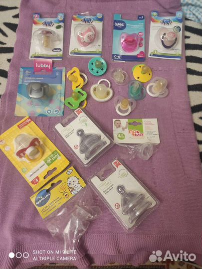 Соска пустышка новая Canpol,Авент, бутылочки