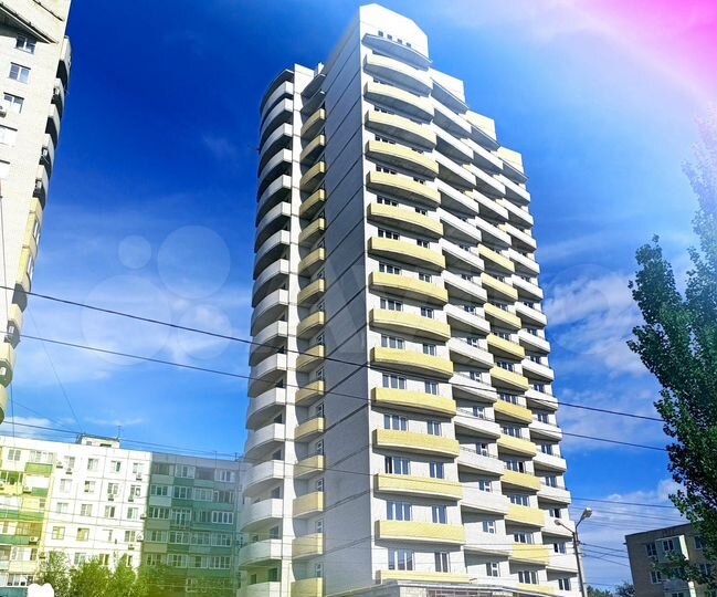 1-к. квартира, 66,2 м², 12/17 эт.