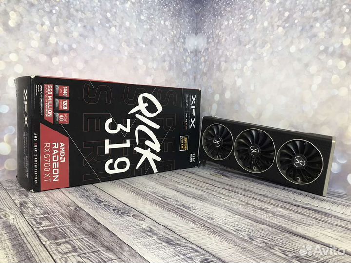 Видеокарта RX 6700 XT 12Gb XFX, Идеал