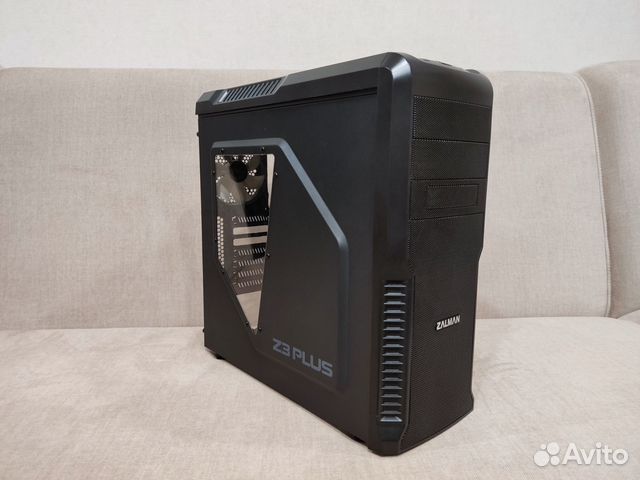 Корпус пк Zalman Z3 plus чёрный купить в Красноярске | Электроника | Авито