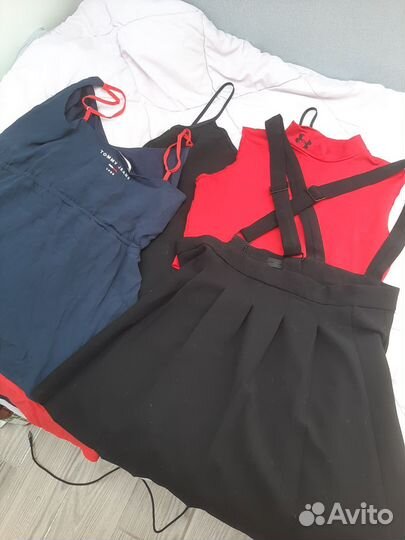 Одежда летняя для девочки пакетом на 11-12 лет