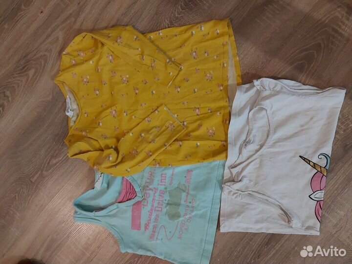 Одежда вещи пакетом для девочки 134