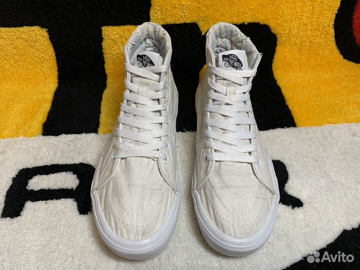 Кеды Vans Sk8-Hi White 42,5 8,5uk оригинал