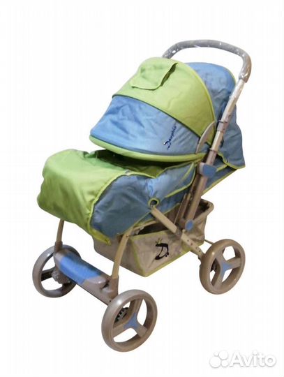 Коляска трансформер DC15-10GreenBlue