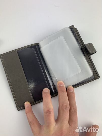 Обложка для паспорта натуральная кожа