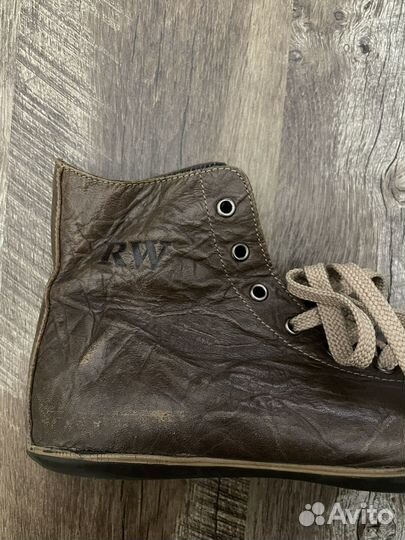 Кожаные кеды RW (kiwi), 38